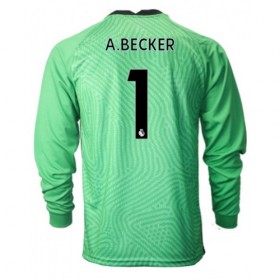 Fotbalové dres Liverpool A.Becker 1 Brankářské Alternativní 2020/21 Dlouhý Rukáv